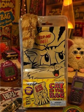 Vintage Westminster Cat In The Bag Motorized Y2K Prank Toy New Sealed
